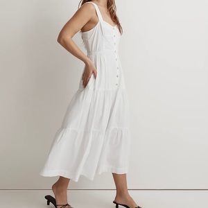 NEW mark down - Madewell White Summer Dress size 6 (NWT)